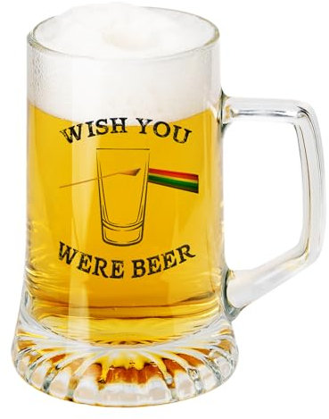 le herisson Boccale da Bitta Wish You Were Beer Idea Regalo Divertente