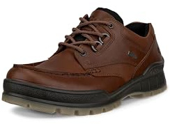 ECCO Men’s Track 25 Low Gore-TEX Waterproof Hiking Shoe, Bison Full Grain Leather, 11-11.5