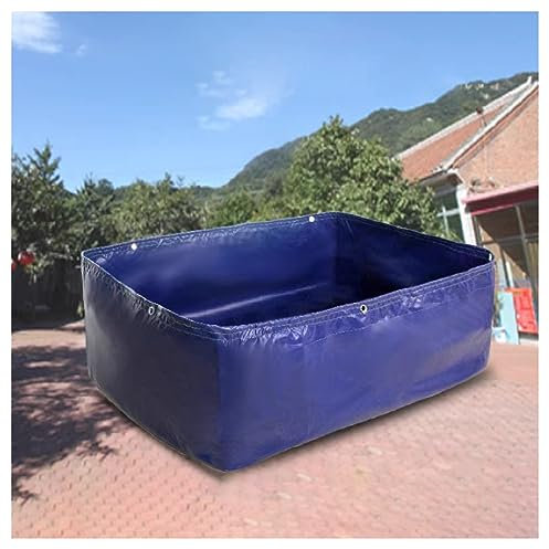 NIUSABOU Teich, Gartenfischteich, Aufstellbecken (nur Leinwand, kein Rahmen), großes Aquakulturbecken, Fischbecken zur Zucht, zur Gartenbewässerung, Rahmen nicht im Lieferumfang enthalten(0.8x1x1m)