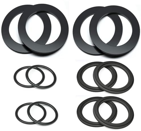 VEOIRXU Joints toriques de rechange pour piscine - En caoutchouc - Pour pompe à sable 26323CA, 26323EH, 26331CA, 26331EH, 26337EH Noir