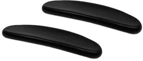 Amagogo Ersatzpolster für Armlehnen von Bürostühlen, Kappenzubehör mit Befestigungsloch, Bequeme Montage, 1 Paar, universell, Style B