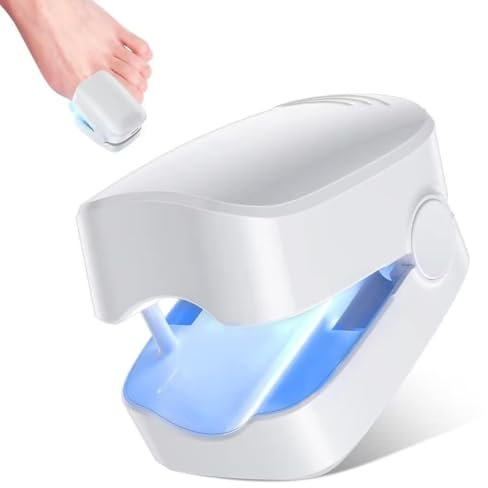 Antifungal Laser Device, Finger and Toe Infection Nail Cleaning Equipment, for Damaged Discolored Thick Toenails & Fingernails,Effective Rechargeable Nail Fungus Remover for Home Use