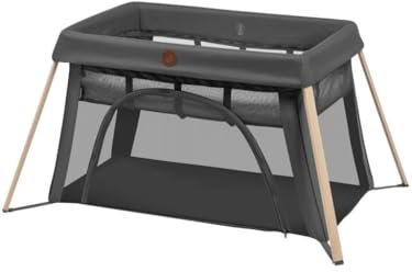 Maxi-Cosi Calao Light Reisebett, superkompakt & leicht, CloudCore Matratze, 2 Schlafebenen, Reisetasche, für Neugeborene & Kleinkinder (0–3 Jahre), max. 15 kg, Beyond Graphite Eco