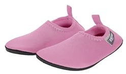 Sterntaler Badeschuhe uni – Baby- und Kinder Badeschuhe aus Funktionsmaterial, leicht an- und auszuziehen, ideal für Wasser und Schwimmbad, Perlrosa, Größe 24
