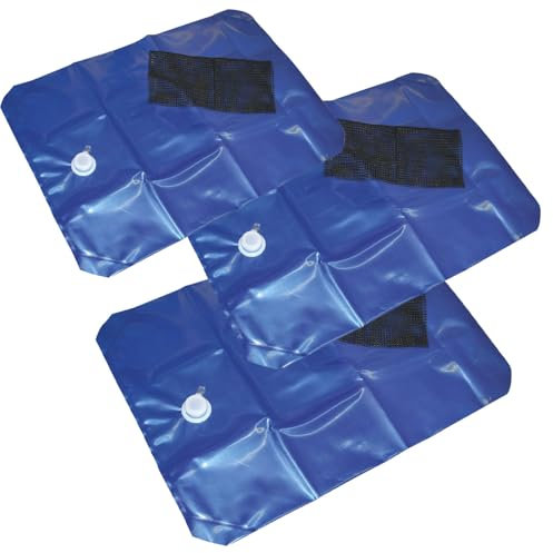 H2GoBag Wasserbehälter für Schubkarre – 80 l -100×70 cm – für Stall & Weide - Mehrfachpack (3)