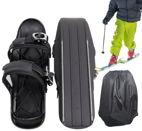 Skifahren Skates | Outdoor Winter Schlittschuhe Schneeschuhe | Snowblades Atmungsaktive Ausrüstung für Skaten Übung Reisen Anfänger Sportler Wintersport Kaltes Wetter Outdoor
