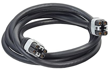 AlveyTech 1.0 Meter Dynamic Joystick Bus Cable for Invacare Power Chairs with SPJ+ Joystick Control- Replacement 40 Power Chair Controller Cable (1127293/2361-00300-07 / GSM80234)