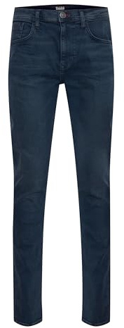 BLEND Men's Twister Jeans Noos Slim Jeans, Black (Denim Blue 76214), W34/L32 (Manufacturer Size: 34/32)