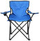 HUOLE Chaise de Camping Pliante en Plein Air - Siège Portable Léger Avec Porte-gobelet, Pour Pêche et Pique-Nique (Bleu)