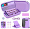 Younik Pack d'Accessoires Switch, Kit d'Accessoires 16 en 1 Comprenant Un Etui de Transport Switch, Etui de Protection pour Console et J-Con, Une Protection d’Ecran, Un Etui de Jeu Switch