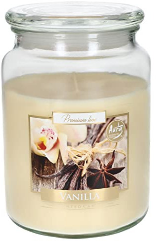 KOTARBAU® Duftkerze Duft Groß im Glas mit Deckel Vanille Geschenkidee Aromatherapie Dekorations-Kerzen Brenndauer bis zu 100 Stunden
