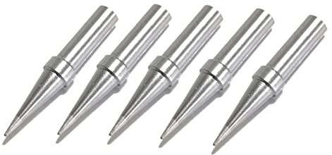 ShineNow Lötspitzen für Weller WE1010 WESD51 WES51 WCC100 rund 0,8 ETP 5 Stück