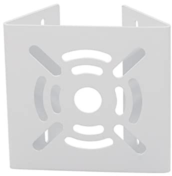 1PCS Universal Vertical Pole Mount for Security Camera, Solid Metal Mounting Corner Bracket for CCTV Security Camera Ptz Dome Vertical Pole Mounting Bracket