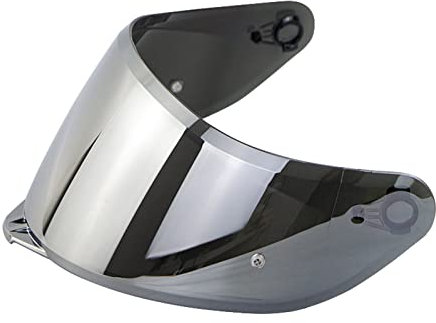 Shkalacar Helmvisier, Motorrad Windschutz Helm Objektiv Visier, Vollgesichts Helmlinsenvisier Ersatz für AGV K1 K3SV K5