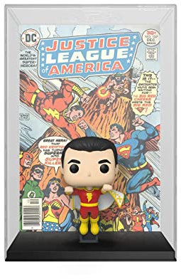 Funko Pop! Comic Cover: DC - Shazam - Vinyl-Sammelfigur - Geschenkidee - Offizielle Handelswaren - Spielzeug Für Kinder und Erwachsene - Modellfigur Für Sammler und Display