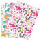 ARKRAFT Geschenkpapier Set 4 Blatt XXL Format Fsc Papier (Minale)