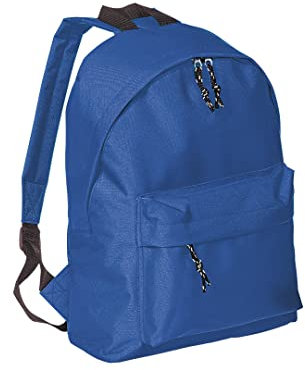 BLUECHOLON - Piccolo zaino da scuola per ragazzi e ragazze, unisex, 13 l, blu royal