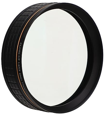 High Definition Close Up Lens, Close Up Filter Kit, Optical Glass Macro Close Up Filter for Shooting Flowers Jewelry Water Droplets (77mm)