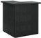 Homgoday Bar-Ecktisch, schwarz, 100 x 50 x 105 cm, aus Polyrattan, Esstisch, Küchentisch, Gartentisch, Outdoor-Tische