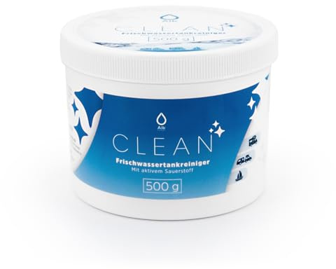 ALB Clean – Frischwassertankreiniger mit Aktivsauerstoff | Hygienische Tankreinigung für Wohnmobil, Wohnwagen und Boot | Kein Nachspülen erforderlich