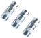 Follde Replacement Milwaukee Grease Gun Couplers 49-16-2649, Replacement Milwaukee Grease Gun Tips, Fits for Milwaukee M18 & M12 Grease Gun Tips, High Pressure Grease Couplers (Set of 3)