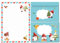 Briefpapier-Set Weihnachten Tomte Gnome als Briefblock mit Umschlag für Kinder Mädchen Jungen Weihnachtsbriefpapier (Block A5 mit 25 Blätter + 15 Umschläge)