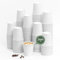 Horeca Collection MAXI PRODUCTS -200 unidades Vasos Café Desechables - Vasos Cartón - Vasos Desechables Catering - Vasos Café para Llevar - Vasos Blancos 200 cc - APTO BEBIDAS CALIENTES Y FRÍAS
