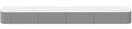 Wall-Mounted TV Stand for Living Room, Luxury TV Console with Doors, Long Floating TV Cabinet, Entertainment Center for TVs Up to [Size], Modern Home Decor.