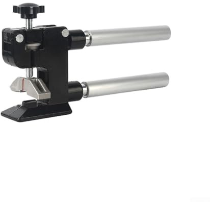 Professionelle robuste Fliesenzange zum Brechen und Trennen von Boden- und Glasfliesen mit geschmiedetem Karbonstahlkörper und Kunststoffgriff, geeignet für 15 mm und 18 mm Fliesen (Aluminiumgriff)