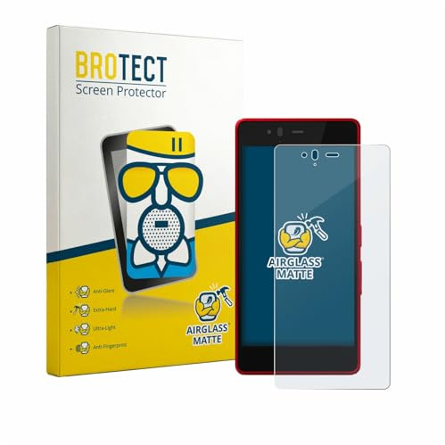 BROTECT Entspiegelungs Schutzglas für Fujitsu Arrows M04 Schutzfolie Panzer Folie Glas Matt [Extrem Kratzfest 9H, Anti-Reflex, Anti-Fingerprint]