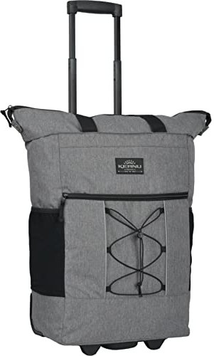 Einkaufstrolley Keanu Wheel Trolley Shopping Damentasche Herrentasche Handgepäck Korb Shopper - Trinity - Farbauswahl (Grey Melange)