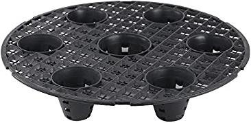 Grow1 16-Inch Pot Elevators for Plants (6-Pack)