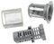 vhbw set di filtri (3 pezzi) universale per diversi lavastoviglie - filtro acqua di scarico, 9cm, grigio/argento