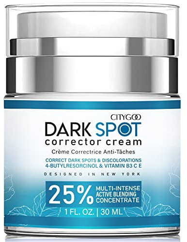 Dark Spot Remover for Face and Body: Dark Spot Corrector Cream - Enriching Skin Care for All Skin Tones - Ideal for Sun Spots, Melasma, Freckles, and Blemish Reduction 1 fl oz