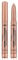 Deborah Milano - Ombretto 24 Ore Color Power Waterproof, N.4 Warm Brown, Ombretto in Stick, al Alta Tenuta