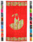 P.K. Collection Strandtuch aus 100% Baumwolle - Strandhandtuch 90x165 cm Frottee Qualität - hochwertiger Jacquard Druck (Tukan Orange) bunt