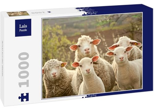 Lais Puzzle Schaf auf der Weide 1000 Teile