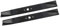 SECURA Jeu de lames (éjection) compatible avec Cub Cadet XZ2 107 17CICBDS603 Tracteur de pelouse