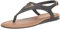 GUESS Women's Unali Sandal, 8.5 M US, Noir 001, 39 EU