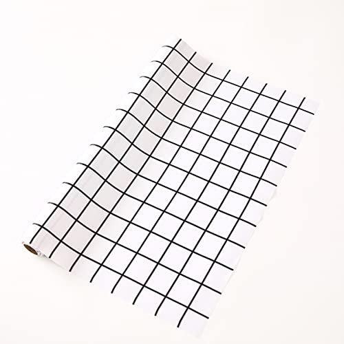 YTGZS Tappetino per Cassetti Cucina Impermeabile Rivestimento Frigorifero Armadi Tappetino per Cassetti Plaid Bianco,60cmx500cm