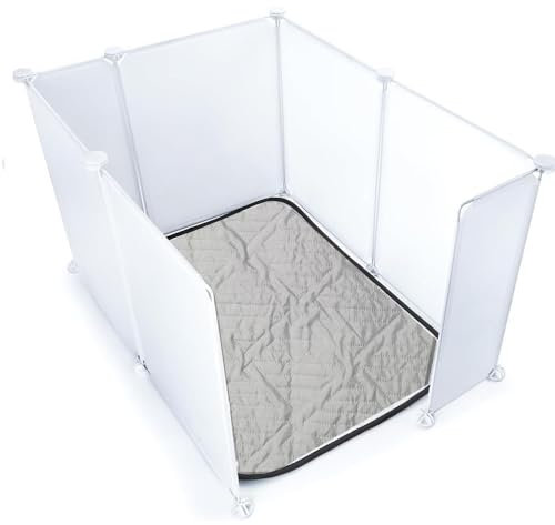 Cat Litter Box Enclosure Splash Guard - Hidden Cat Litter Box Splash Guard, Extra Large 23.6L x 20.5W x 15.7H inch with Cat Litter Mat