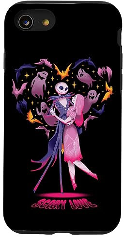 iPhone SE (2020) / 7 / 8 Disney The Nightmare Before Christmas Jack Sally Scary Love Case