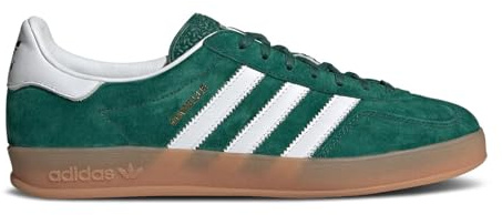 adidas GazelleSneaker für Herren, Collegiate Green Footwear White Gum 2, 38 EU