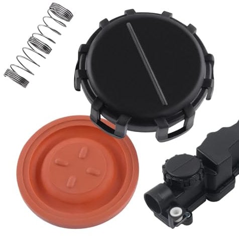 Couvercles de Soupape de Moteur, Joint de Cache Culbuteurs Compatible avec 1.6 HDI, Berlingo, C2 C3 C4 C5, 206 207 307 308, Fiesta MK6 MK5, Membrane de Chambre de Valve 0248L1