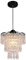 Schwarz Kleine Kronleuchter Flush Mount Kronleuchter Deckenleuchten für Mädchen Schlafzimmer Modern Raindrop Crystal Hanging Light Fixture für Flur Esszimmer Kinderzimmer E27