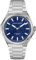 TACTO Specht & Söhne Uhr Modische Herren Armbanduhren Randa 751 Movt Ultradünne Edelstahl Uhr Saphir 100M Wasserdicht, blau, Armband