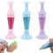CLIUNT 3 Stück Diamond Painting Stift zum Befüllen, Diamant Kunststift Zubehör, Diamant Malstift Spender, Blumentopf Form Diamant Malwerkzeug, Diamond Painting Zubehör Stift für Diamant Malerei DIY