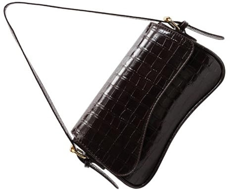 TEMOOUES Damentasche aus PU-Leder, Umhängetasche, Einkaufstasche, Handtasche, Herbst, Winter, Crossbody-Tasche, lässige Kuriertasche für den Alltag, CC