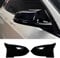 Hengjiayao Spiegelkappen, 1 Paar Auto Rückspiegel Kappe Tür Rückspiegel Abdeckung für BMW X1 F48 2016-2022, X2 F39 2018-2023, F40 F44 2019-2024, Z4 G29 2019-2023