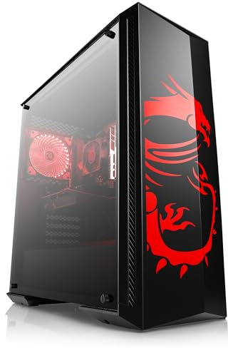 Gaming PC mit Windows 11 Pro | AMD Ryzen 5 5500 6x3.6GHz | RTX 3050 | 2000GB M.2 NVMe | 32GB DDR4 RAM | WLAN | Computer für Zocker, Gamer Desktop Rechner zum Spielen | A12643